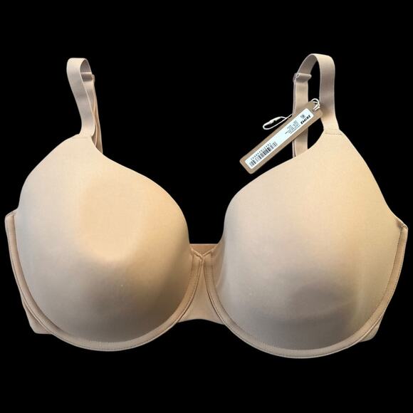 NWT SKIMS Fit Everybody T-Shirt Bra in Clay Size 36DDD by Kim Kardashian - Picture 4 of 6